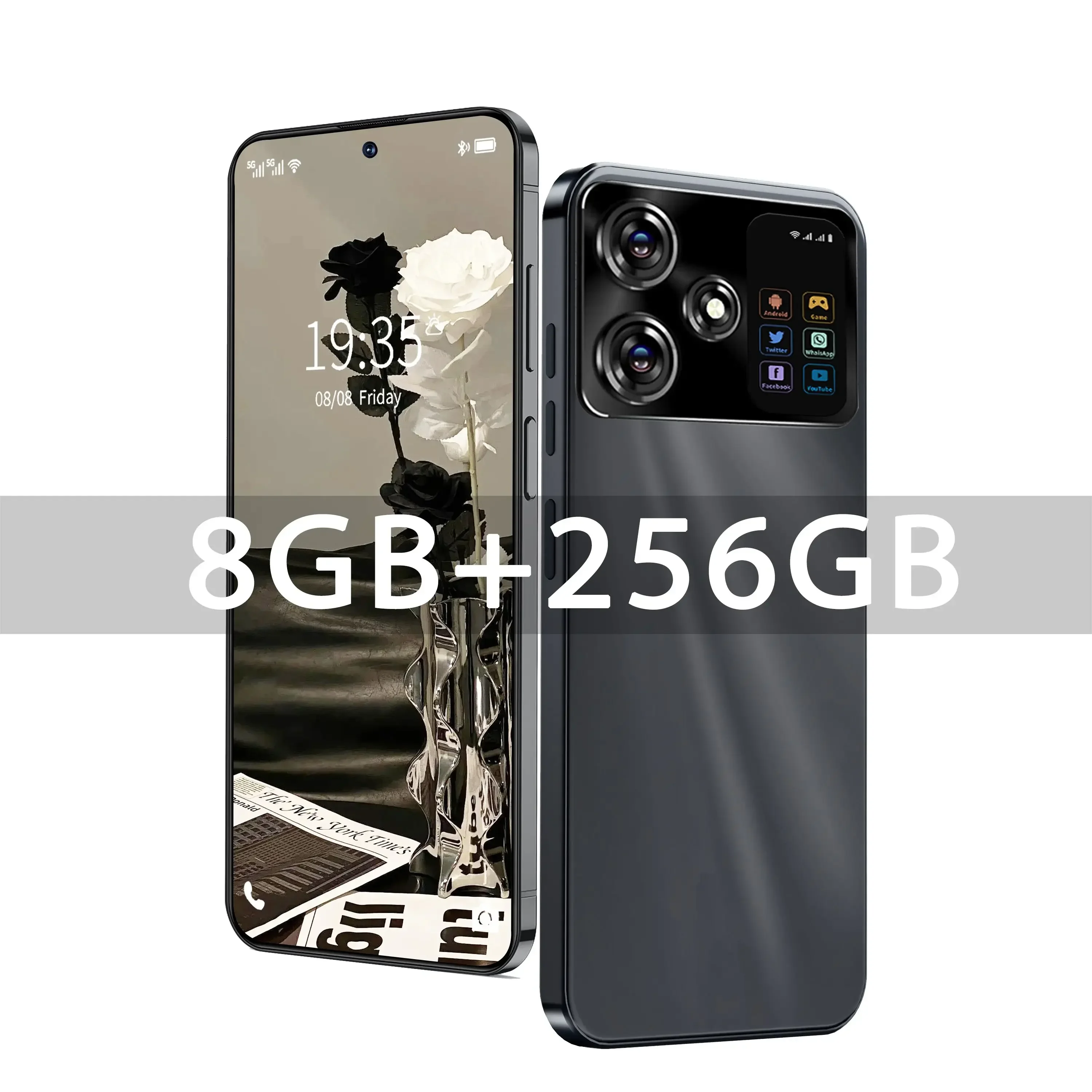 black 8GB 256GB
