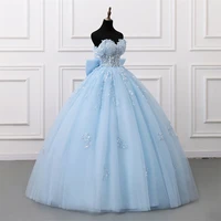 Shiny Party Dress 15 Quinceanera Dresses Ball Gown Glitter Prom Dress With Bow Tie High-end 15 Year Old Gown Customized 2025 - Image 3