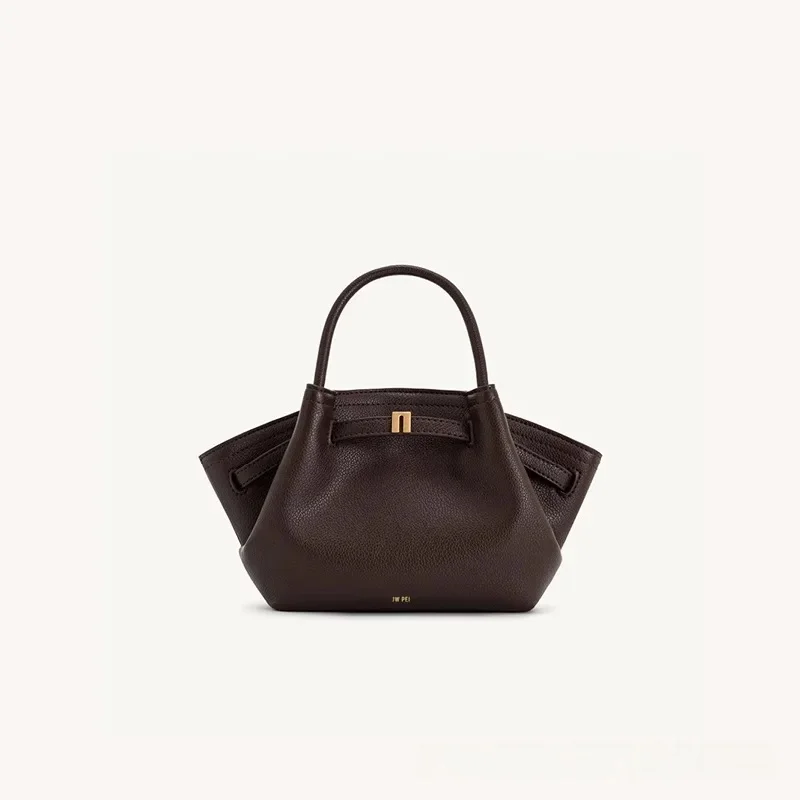 Brown small size-leather [gift box]]