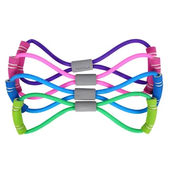 New Stretch Elastic Band Rope Latex Rubber Arm Gym Accessories Resistance Fitness Exercise Pilates Yoga Liga De Resistencia #40 1