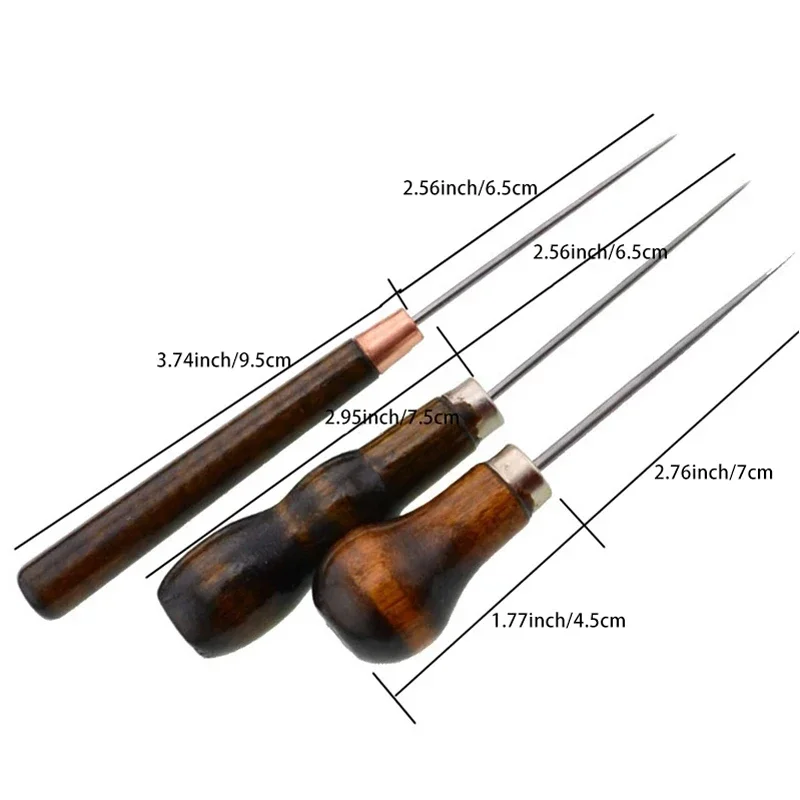 Leather Punching Tools Awl For Craft Hand Stitching