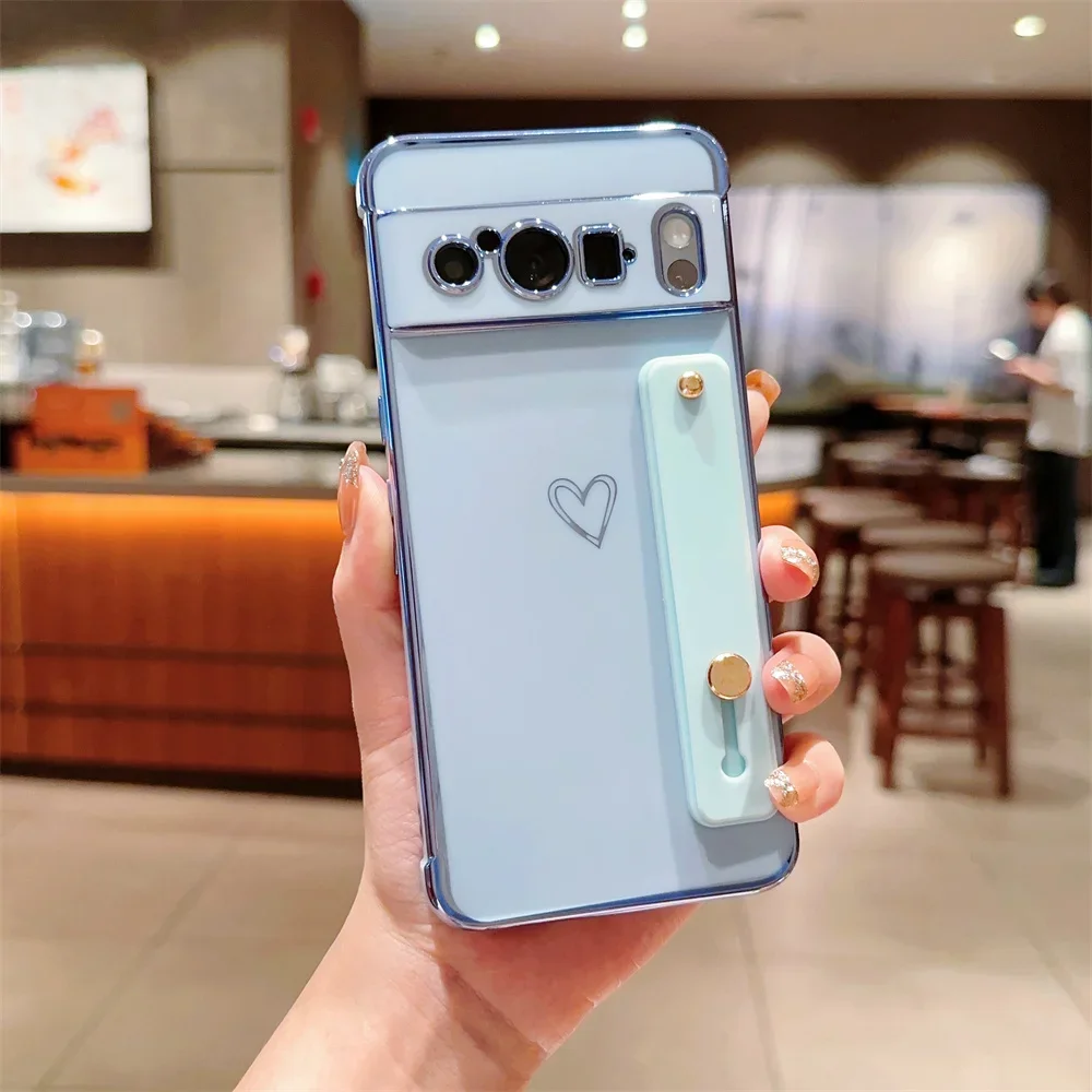 Charming Love Heart Shockproof Case with Stand Holder and Airbag Cushioning