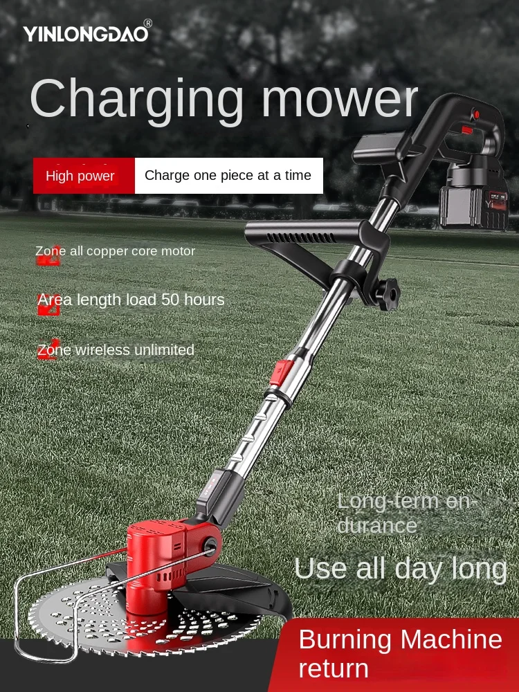 TLL Lawn Mower Chainsaw New Green Hedge Brush Cutter Weeding Tomb Sweeping Tool east 450w 550w garden tool double safety switch hedge trimmer electric handheld power trimmer