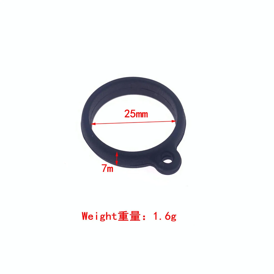Rubber Ring Rope Pen Lanyard Holder Soft Hoop Anti-Lost Necklace Lanyards Ring Protect Small Household Appliance Accessories