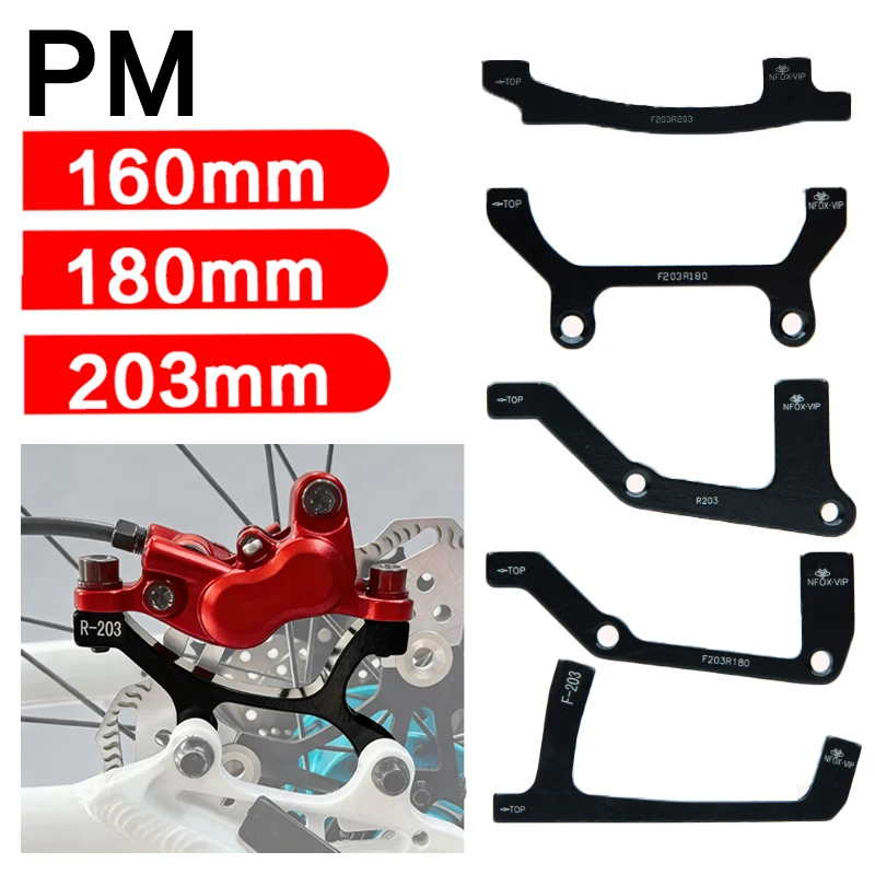 203mm 180mm Disc Brake Adapter 160 To 180 Post Mount Front Rear Disc 203mm-180mm-disc-brake-adapter-160-to-180-post-mount-front-rear-disc