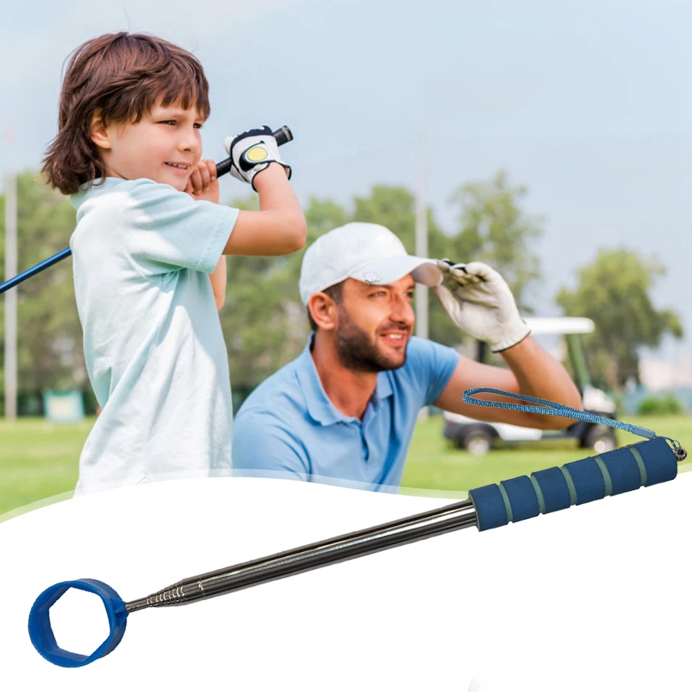 Description Picture 3 of itemTelescopic Golf Ball Retriever Golf Ball Pick Up Retriever Grabber Extendable Golf Ball Retriever Gift for Golfer Wholesale