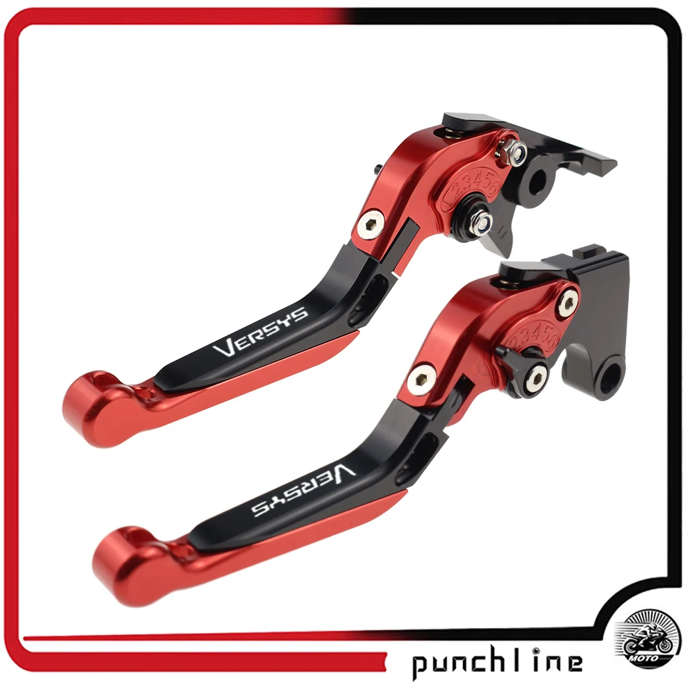 

Fit VERSYS (650cc) 2006-2008 Clutch Levers For VERSYS 650 cc Folding Extendable Brake Levers