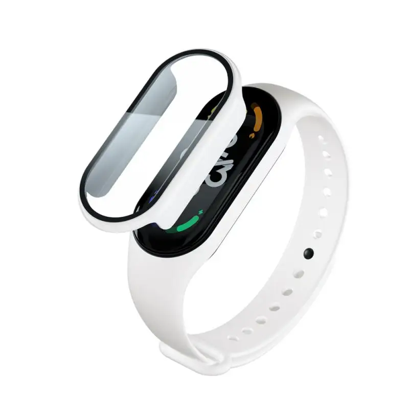 

Защитная пленка для экрана, мягкое стекло для mi band 8 4 5 6 7, полное покрытие, Защитная пленка для Miband 7, умный Браслет для часов