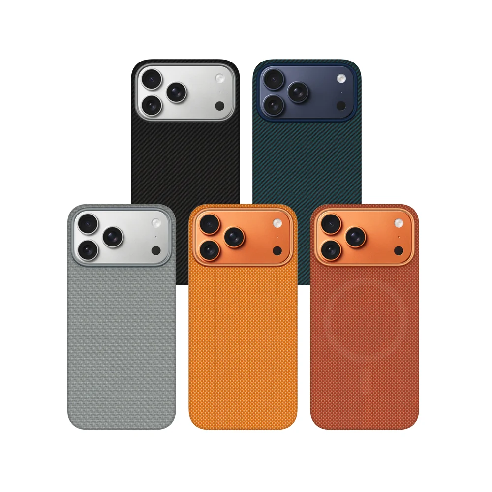 KZDOO Keivlar Explorer Magnetic Carbon Fiber Case - Luxury Slim Durable Thin Cover