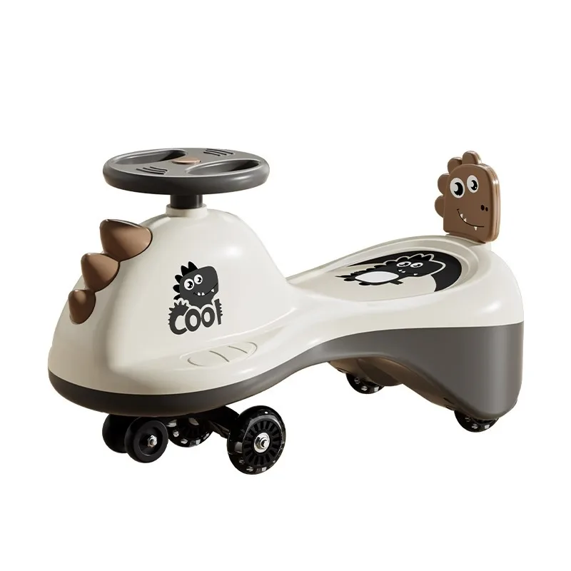 Children's Twist Car 1-3-year-old Boys and Girls' Yoyo Car Adult Can Sit Anti Roll Rocking Toy Yoyo
