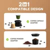 Mini Portable Rechargeable Coffee Machine Electric Expresso Maker Nexpresso Pod Capsule Coffee Powder Icafilas Travel Type_C 4