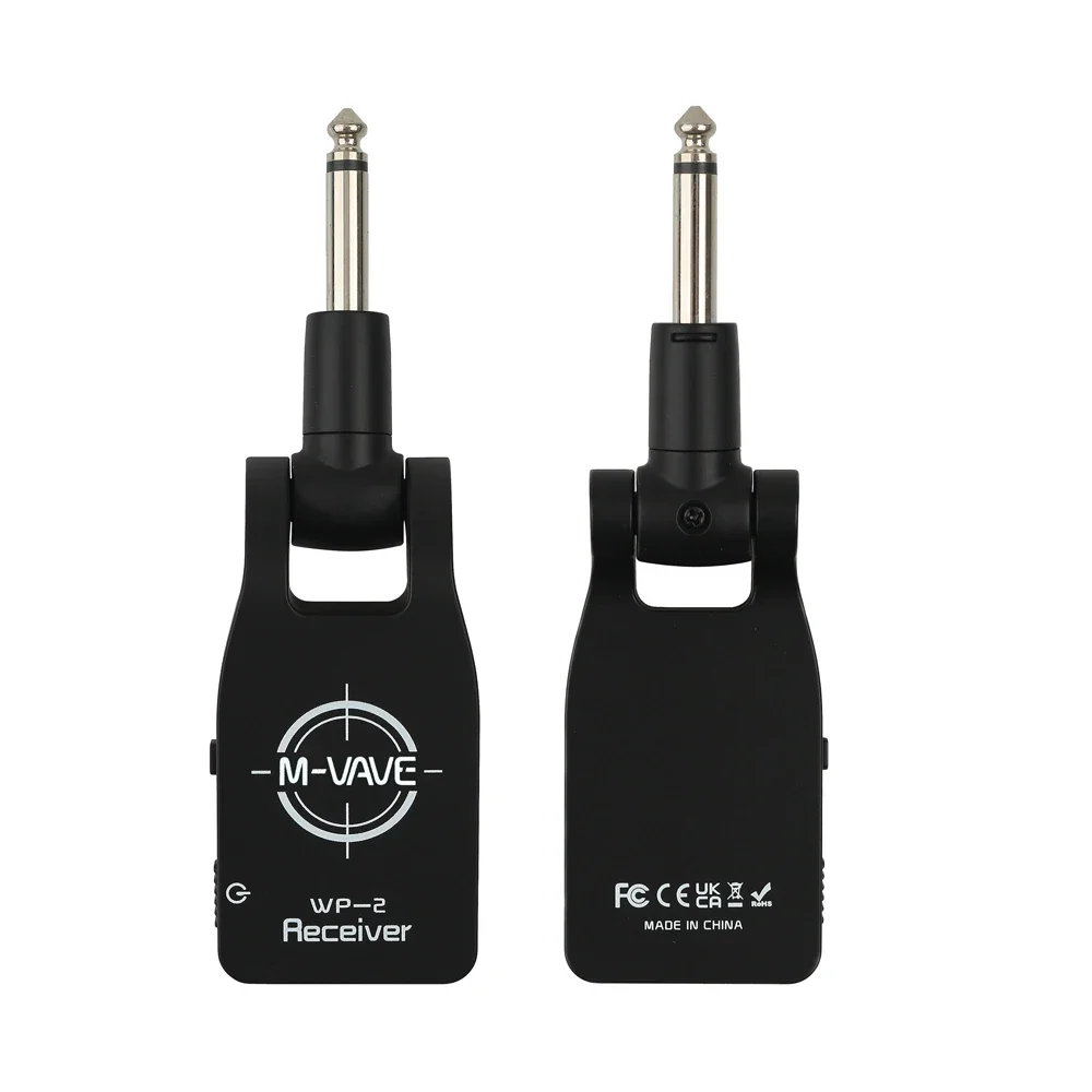 Guitar Transmitter Receiver Guitar Accessories 5.8G Wireless Guitar System Support Quick Charger 1100mAh Battery 2.4G Transmitter Receiver Rechargeable UHF Guitar Wireless