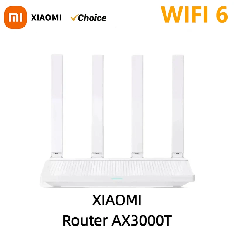 Xiaomi Router AX3000T IPTV Mesh Networking Gigabit Ethernet Ports Gaming Accelerator Repeater Modem Signal Amplifier CN