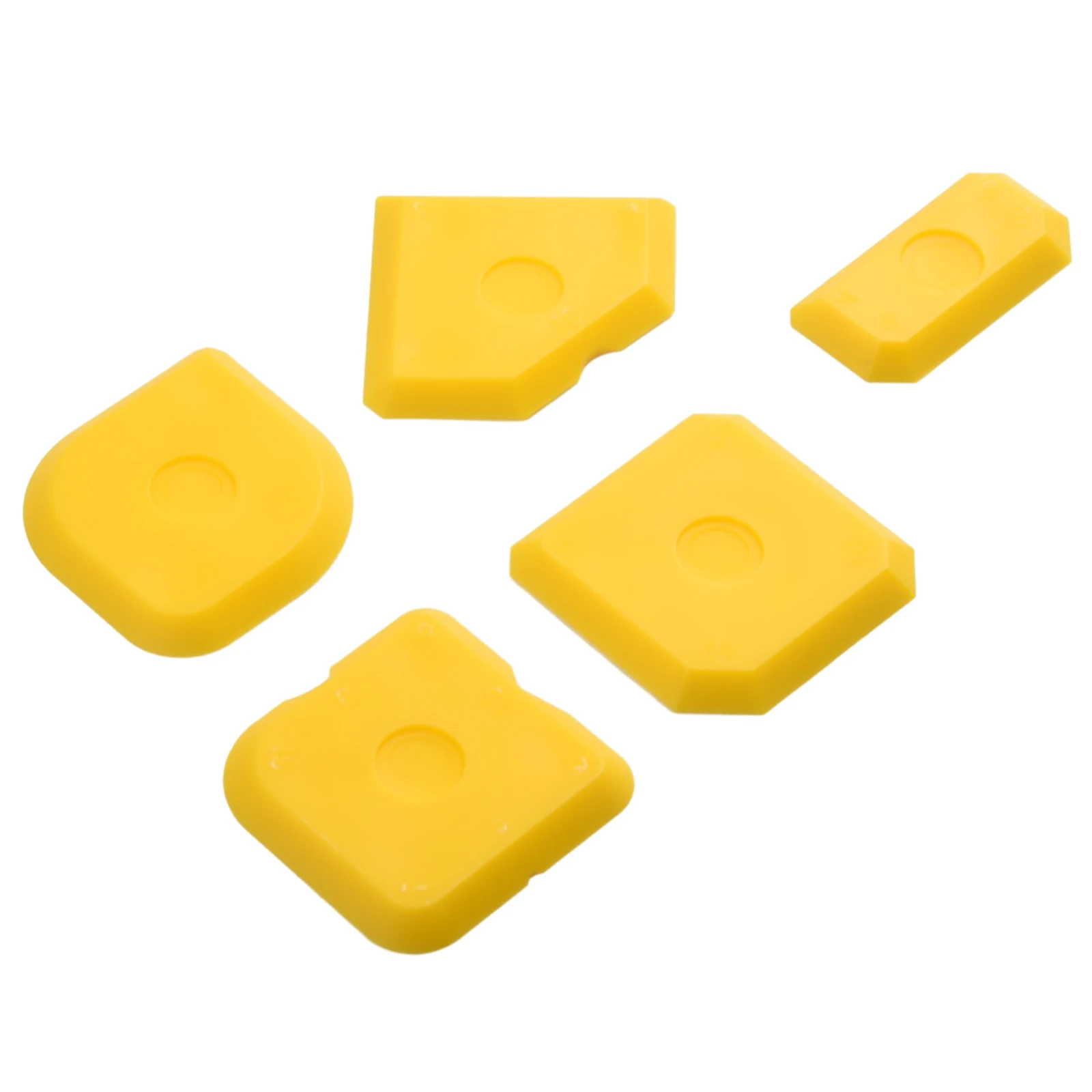 Description Picture 2 of item5Pcs Silicone Applicator Scraper Sealant Smooth Remover Tool Silicone Sealant Tools Caulk Tile Resin Grout Applicator Set