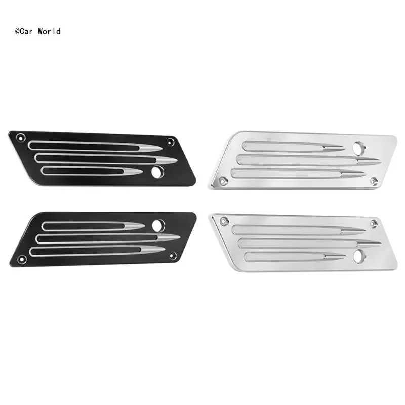 

Hard Saddle Bag Saddlebag Cover Face Motorcycles Spare Part Aluminum Alloy