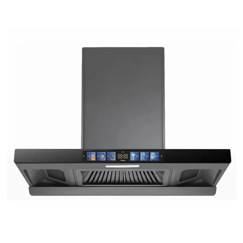 Auto Clean Range Hood Kitchen Chimney Hood Professional Stainless Steel Wall Mounted Range