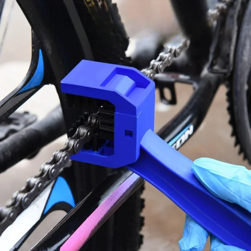 Universal Motorcycle Chain Brush Bicycle Cleaning Brush Electric Vehicle Cleaning Repair Tools