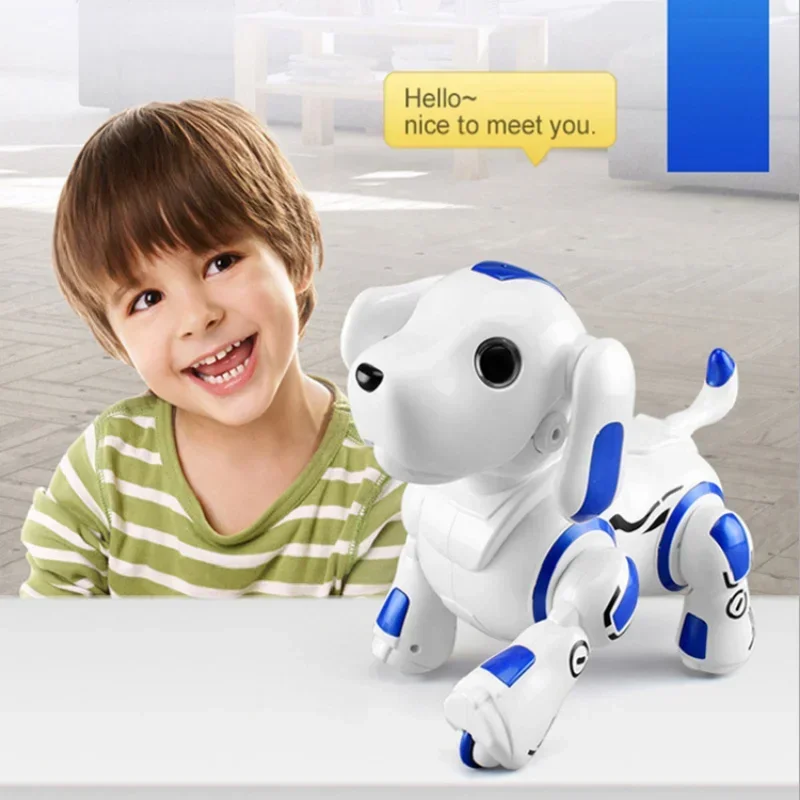 837 Remote Control Dog Electronic Interactive Programmable & Smart Dancing RC Robotic Puppy Pets Toys Kid Gift Christmas robot 2