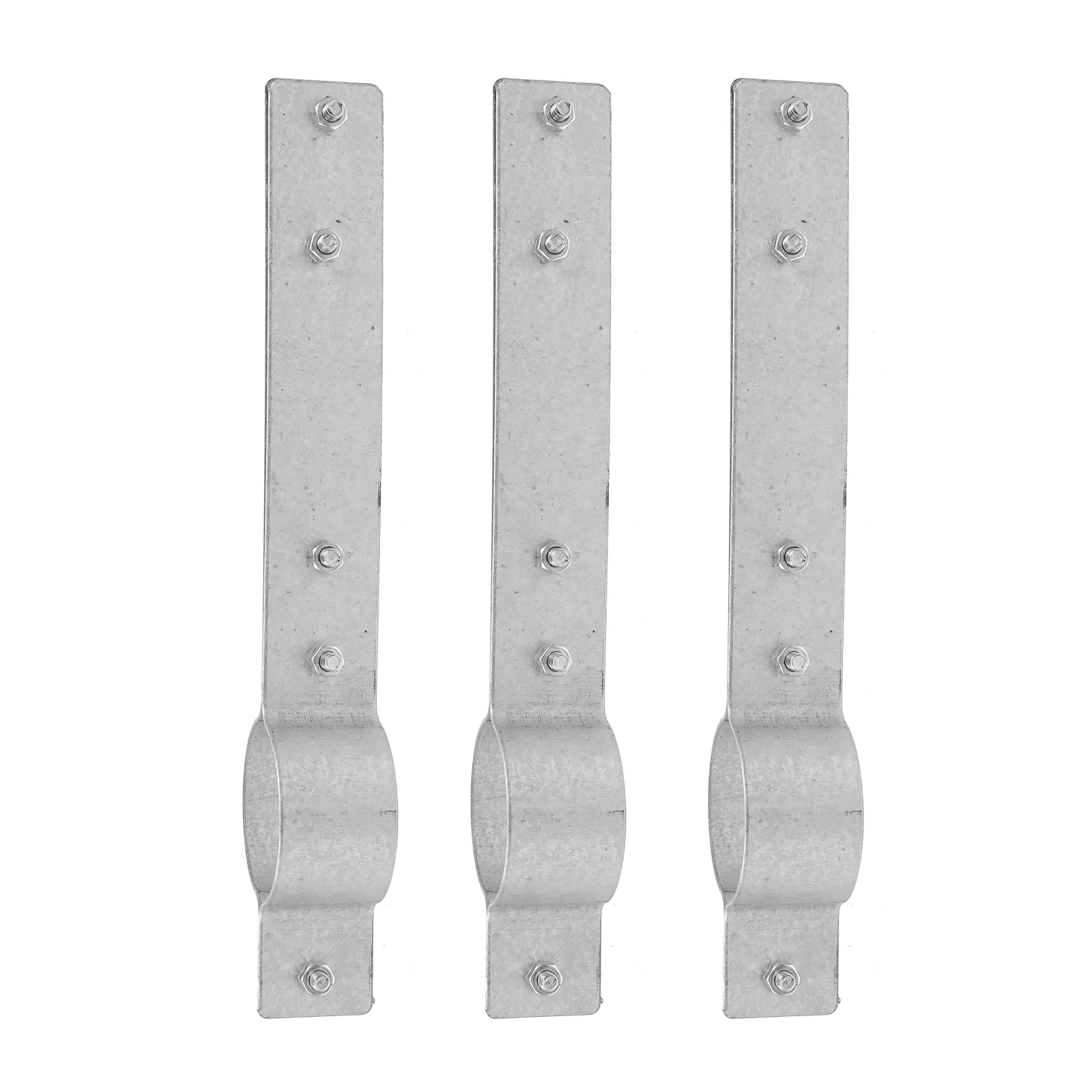 3 Sets of Sturdy Livestock Farm Water Pipe Holders Pipe Bracket Clamps