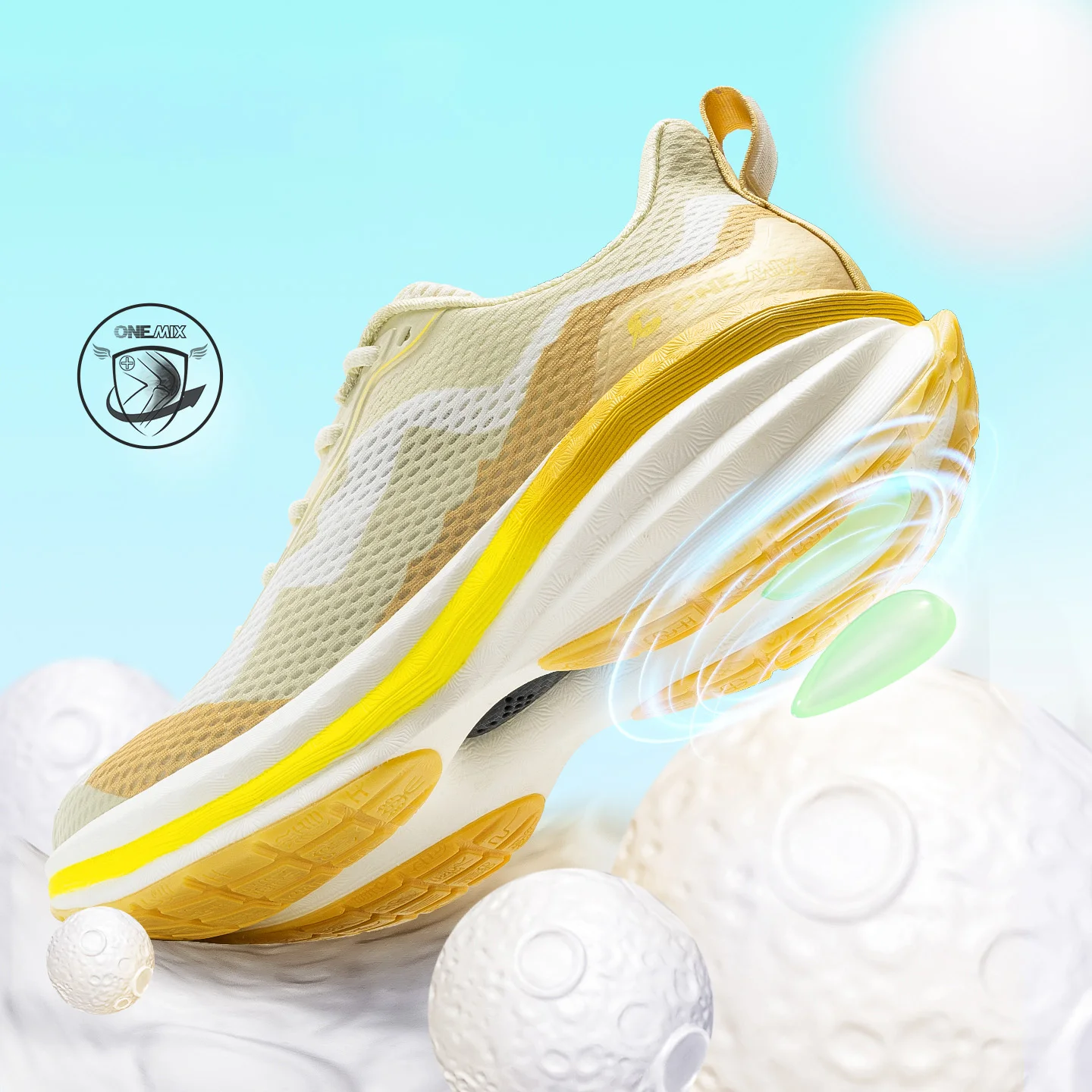 Onemix lightweight soft soled running shoes - Unisex