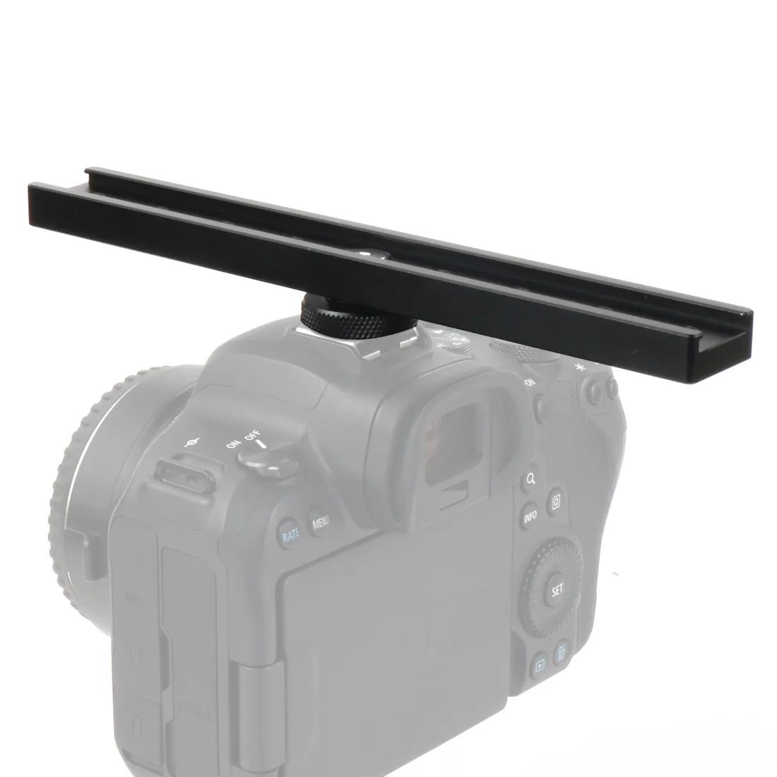 Double Cold Hot Shoe Adapter Mount Extension Holder Video Bracket for Canon for