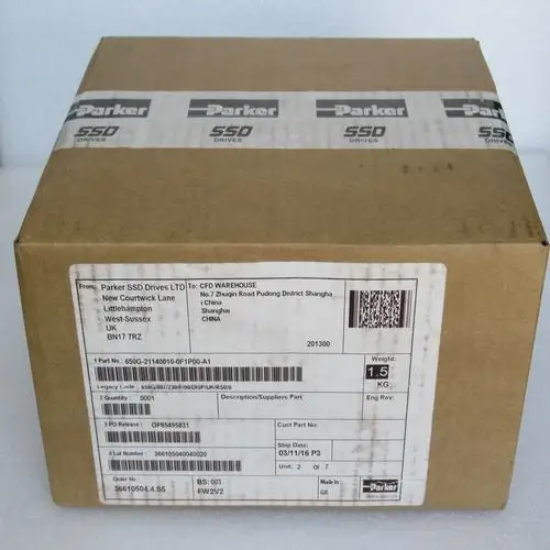 

New Parker AC Drive 650G-21140010-0F1P00-A1 In Stock