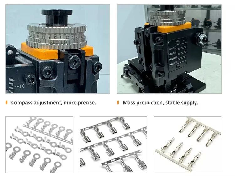 Universal Crimping Machine JH-09H029 Compatible with KOMAX/AMP/MECAL Dies for 0.