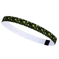 Sports thin headband, yoga fitness headband, sweat guiding and absorbing elastic band, silicone anti slip breathable headband - Image 5