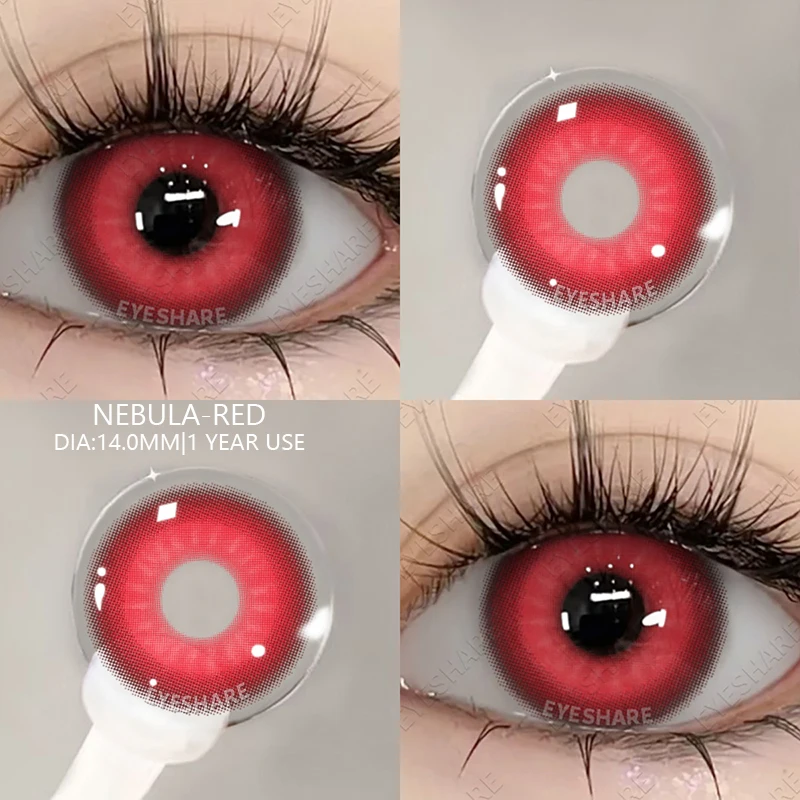 AMARA Vibrant Purple Anime-Inspired Colored Contact Lenses