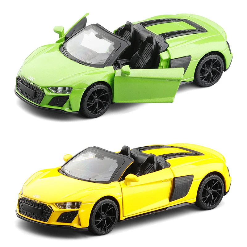 Модель автомобиля Audi R8 в масштабе 1:32 литый под давлением спортивный автомобиль
