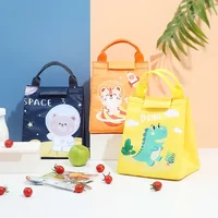 Kids Lunch Bag for School Portable Thermal Bag Children Cartoon Insulated Lunch Bag Cooler Bento Pouch Dinner Container Handbags 6