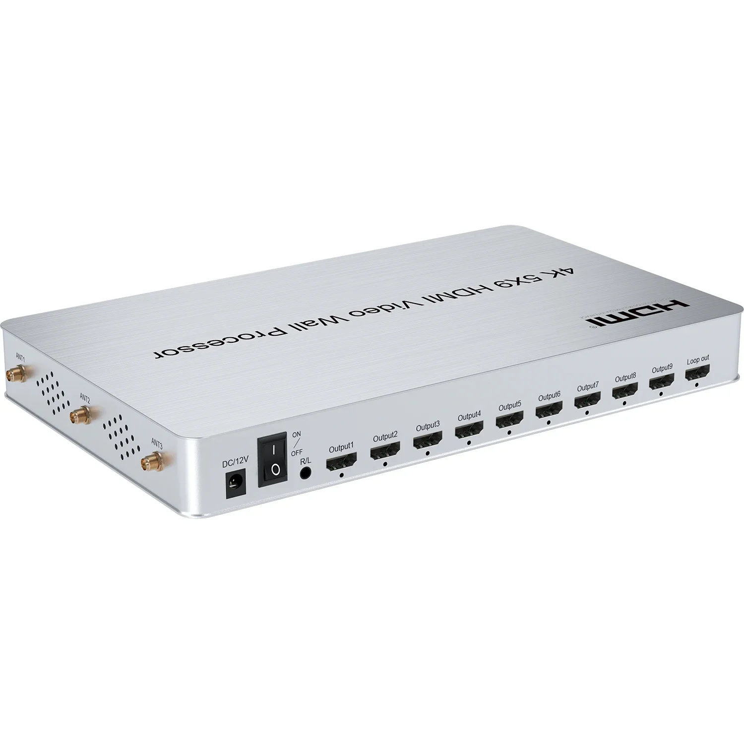 PIP 4K 3x3 5x9 HDMI 비디오 월 컨트롤러 수직 세로 화면 접합 프로세서 TV 스플라이서 줌 인 아웃 이동 90 180 ° 회전시키기