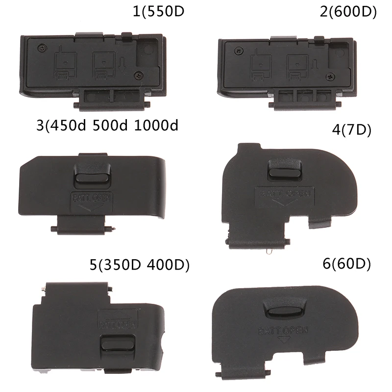 

Suitable for the new Canon 60D 550D 350D 7D 600D 450d 500d 1000d battery cover