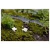 10pcs Garden Decor Dollhouse Ornament Scene Model Micro Landscapes Mini Bench Park Chair Figurines Miniature Stools Table 1:87 4