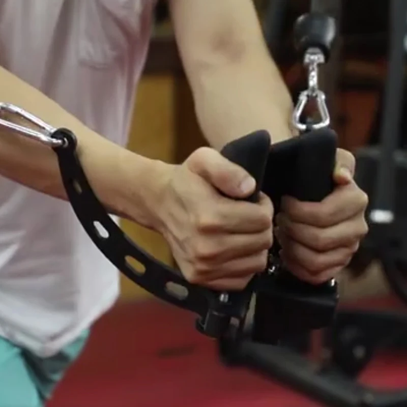 Palestra Canottaggio T-Bar Bicipiti Tricipiti Indietro Allenamento Maniglia Fitness Press Down Manopole Lat Pull Down Puleggia Cavo Accessori Per Macc