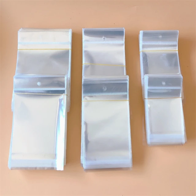 100pcs Transparent Plastic Bags OPP Sealing Bags Jewelry Candy Packing  Pouches Resealable Party Gift Packaging Bag Storage Item - AliExpress