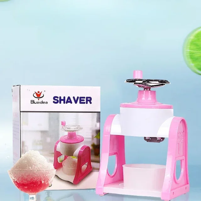 Summer Household Mini Ice Crusher Shaved Ice Machine Portable Hand-cranked Shaved Ice Machine Manual Smoothie Machine 1