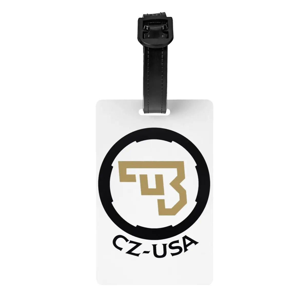 

Пользовательская бирка для багажа Ceska Zbrojovka CZs с именной картой, Спортивная Обложка CZUB для личной безопасности, идентификационная этикетка для чемодана, дорожной сумки