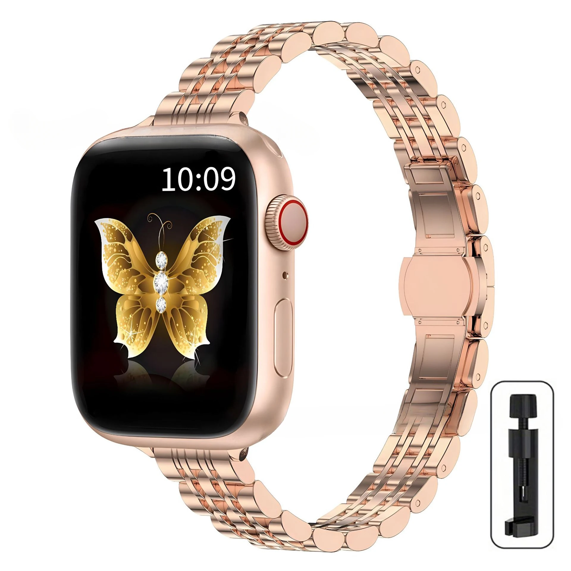 ตัวเลือกสินค้า สายนาฬิกาสแตนเลส 41-46 มม. สำหรับ Apple Watch รุ่น Ultra 2 และ Series 10-3