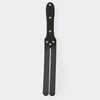 37.5CM Two layers Genuine Leather Horse Whip,Rivet Reinforcement Handle Riding Crop Party Flogger Horse Riding 2