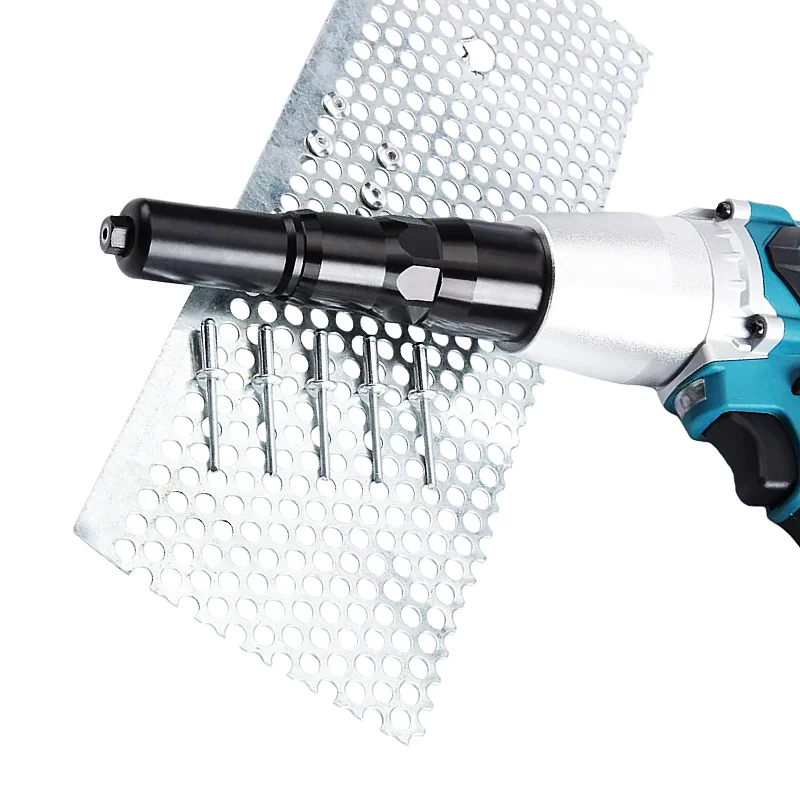 Brushless Electric Rivet Gun LED Cordless Multifunctional Rivet Nut Gun Automati