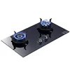 Flip Embedded Fierce Fire Stove Household Gas Burner Stove for Kitchen Cooktop Upgrade Timing Kitchen Gas Cooker Energy-saving 3