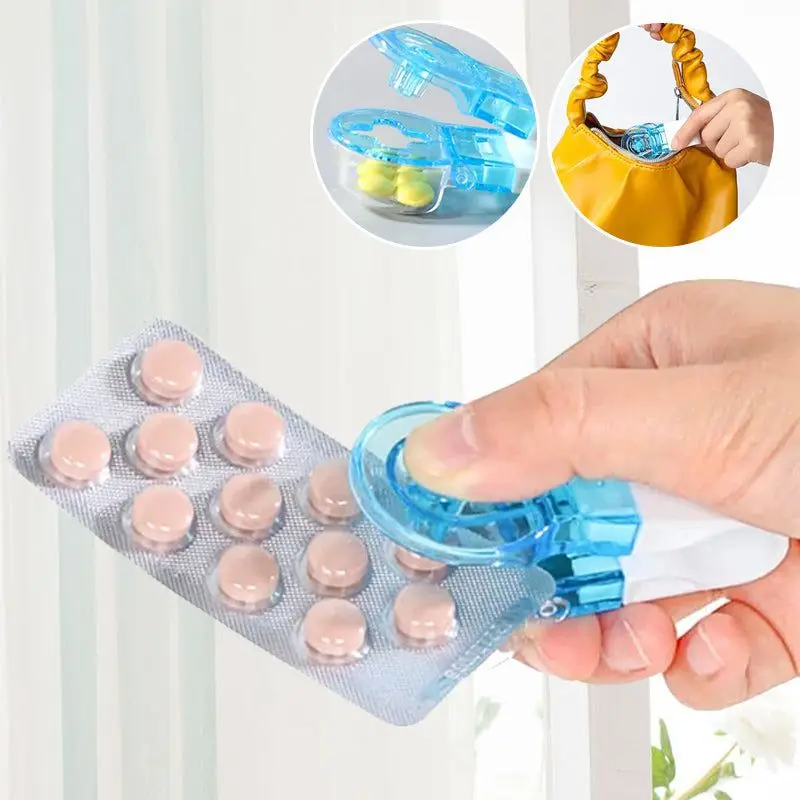 

Portable Pill Taker Anti Pollution Artifact Medication Dispenser Pill Taker Cup Organizer for Vitamins Fish Oil Pill Popper