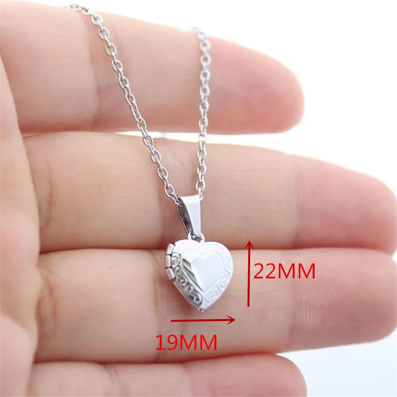 Stainless Steel Heart Photo Frame 