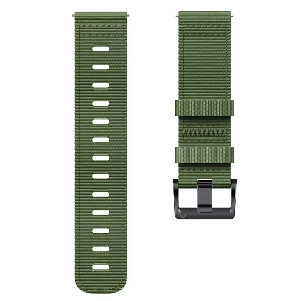 22mm Woven Nylon Sport Watch Strap Bracelet