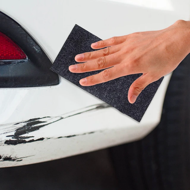 Nano Tecnología Limpieza Paño Nano Sparkle Para Arañazos Coche - Juego De 4, Repara Y Brilla Sin Productos Químicos, Reutilizable Quita Rayones Coche