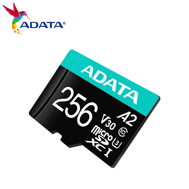 ADATA A2 V30 ũ SDXC ī, U3 C10,  ޸ ī, 64GB, 128GB, 256GB, 512GB, 1TB ũ SD ī, ִ 100 Mb/s, TF ī