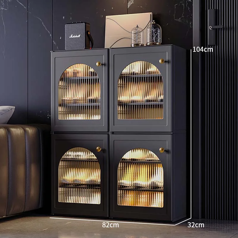

Living Room Cabinet Shoe Stand Floor Multi Layer Accent Modern Shoe Stand Minimalism Italian Sapateira Lounge Suite Furniture