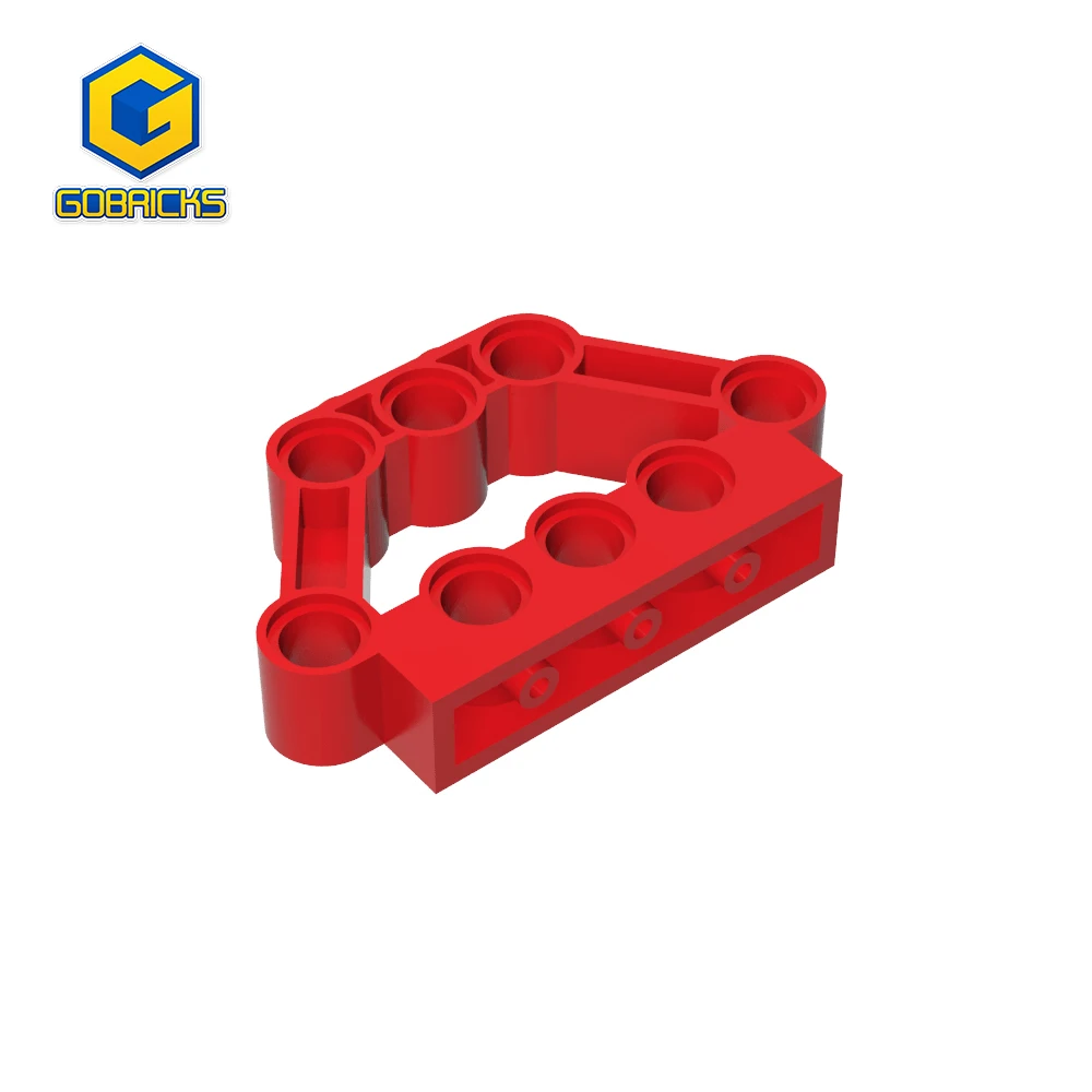 Gobrick, 1 шт., детали кирпича, 5x3x1 болт, креативный строительный блок, совместимый с 32333 моделями, Детские высокотехнологичные игрушки, подарки