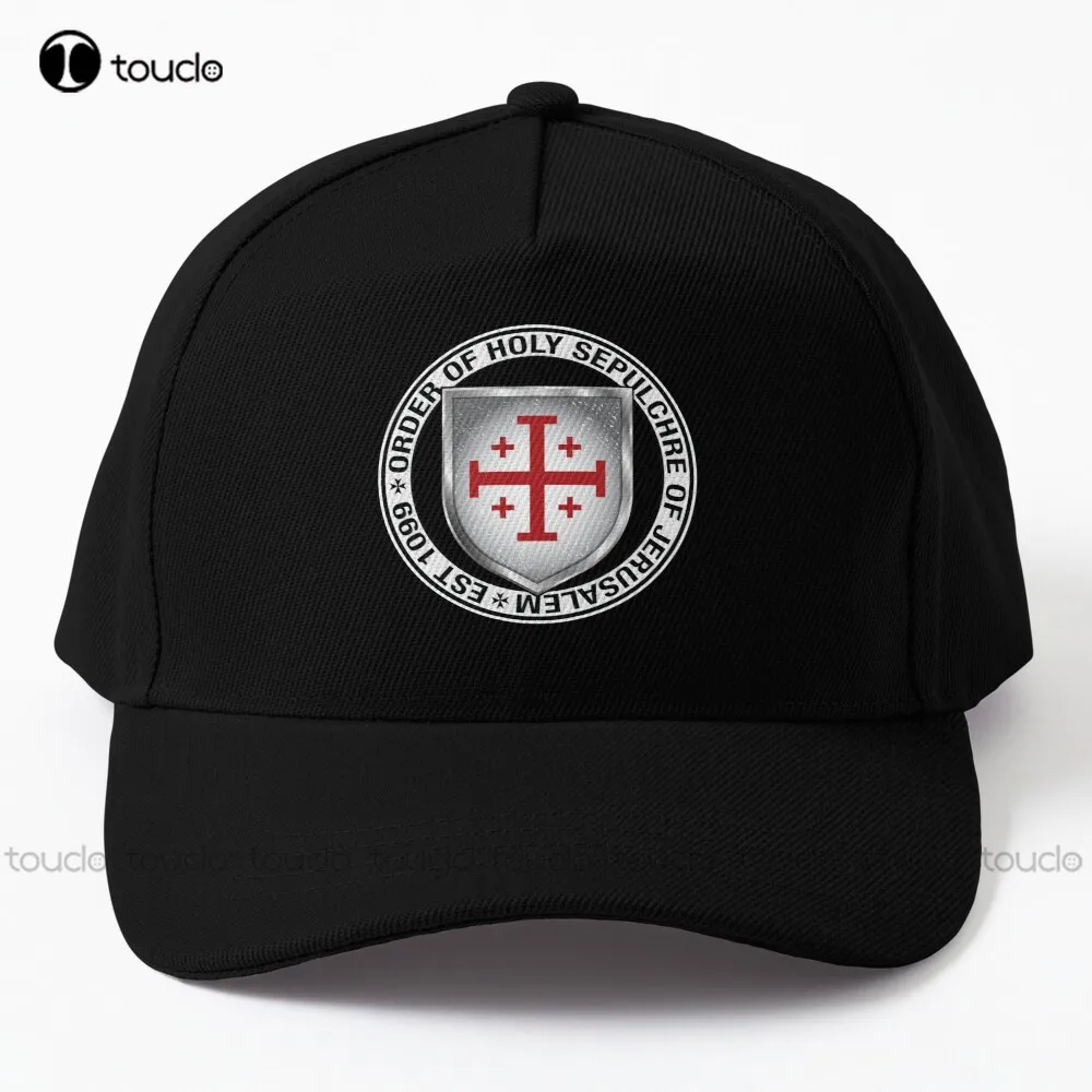 

Order Of The Holy Sepulchre Of Jerusalem Shield Baseball Cap Hats For Women Fashionable Outdoor Cotton Cap Sun Hats Streetwear